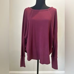 MPG Women’s Bat Wing Long Sleeve Tee Size S